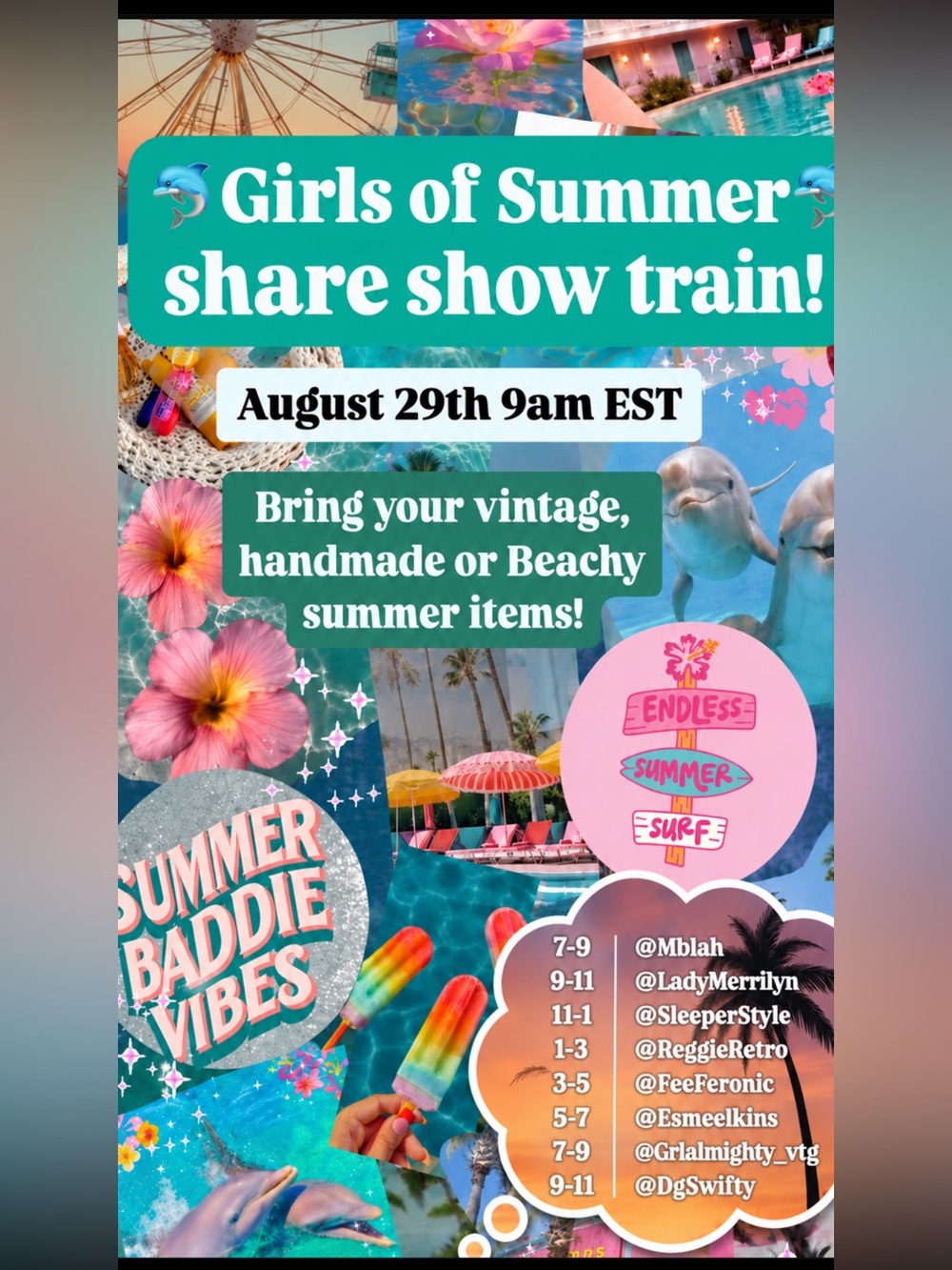 Girls of Summer Shareshow Train - Feeferonic